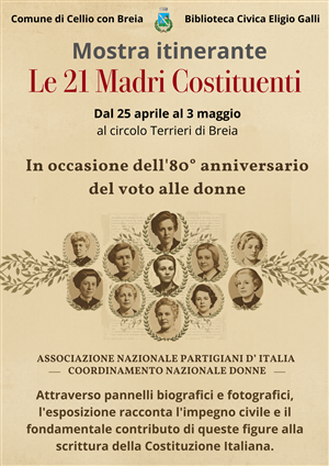 Le 21 Madri Costituenti
